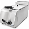8L 7kW Single Tank LPG Gas Fryer | Commercial Countertop Deep Fryer for Restaurants & Food Trucks