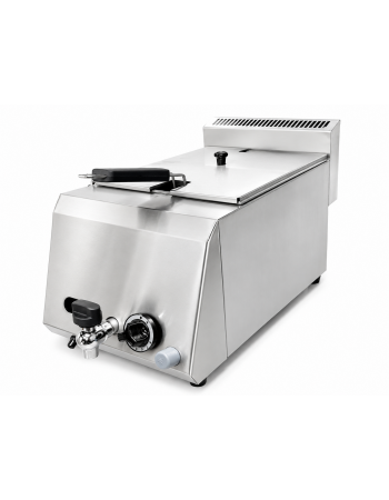 8L 7kW Single Tank LPG Gas Fryer | Commercial Countertop Deep Fryer for Restaurants & Food Trucks