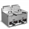 Dual Tank 24L LPG Gas Fryer | Commercial Double Deep Fryer for Restaurants & Food Trucks