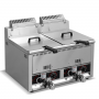 Dual Tank 24L LPG Gas Fryer | Commercial Double Deep Fryer for Restaurants & Food Trucks