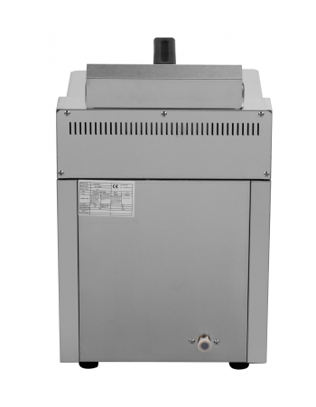 12 litre commercial LPG gas fryer stainless steel single tank deep fryer