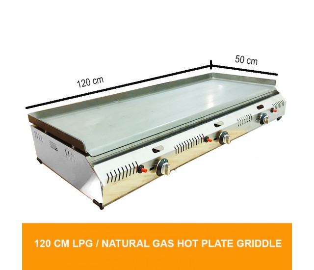 Commercial Table-top Griddle 120CM GAS Cast Iron Gas Griddle