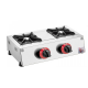 2 Burner GAS Table Top Range Cooker For Restaurants Cafe Takeaway Catering Vans