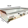 Commercial Table-top Griddle 70 CM GAS Smooth Surface Hot Plate Griddle