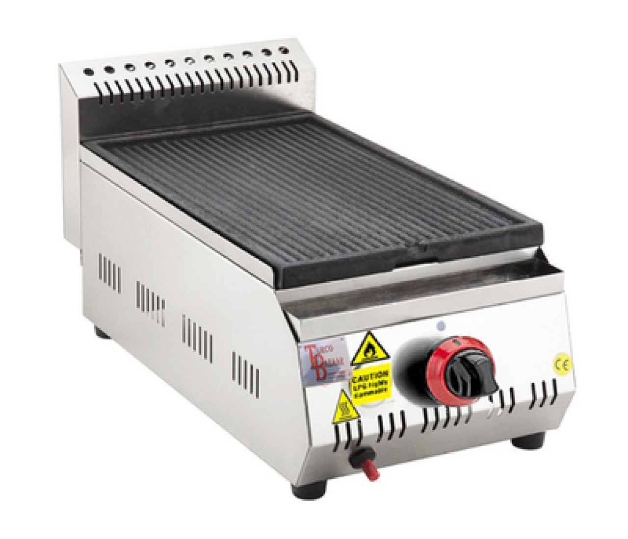Commercial Tabletop Griddle 30 CM GAS Cast Iron Griddle