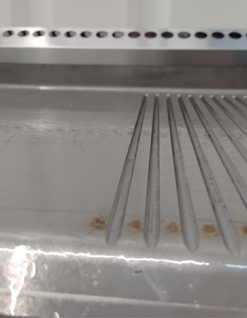 Commercial Table-top Griddle 50 CM GAS Smooth Half Ribbed Surface Hot Plate Griddle Commercial Table-top Griddle 50 CM GAS Smooth Half Ribbed Surface Hot Plate Griddle