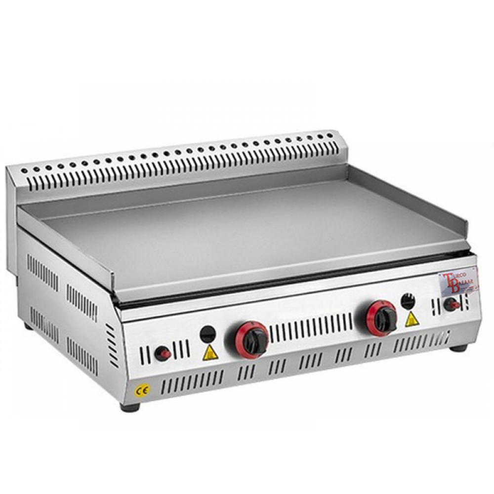 Commercial Tabletop Griddle 70 CM GAS Smooth Surface Hot