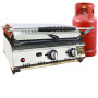 Panini Griddle Double Sided 50 Cm 20" Heavy Duty Commercial Panini Contact grill Panini Griddle Double Sided 50 Cm 20" Heavy Duty Commercial Panini Contact grill