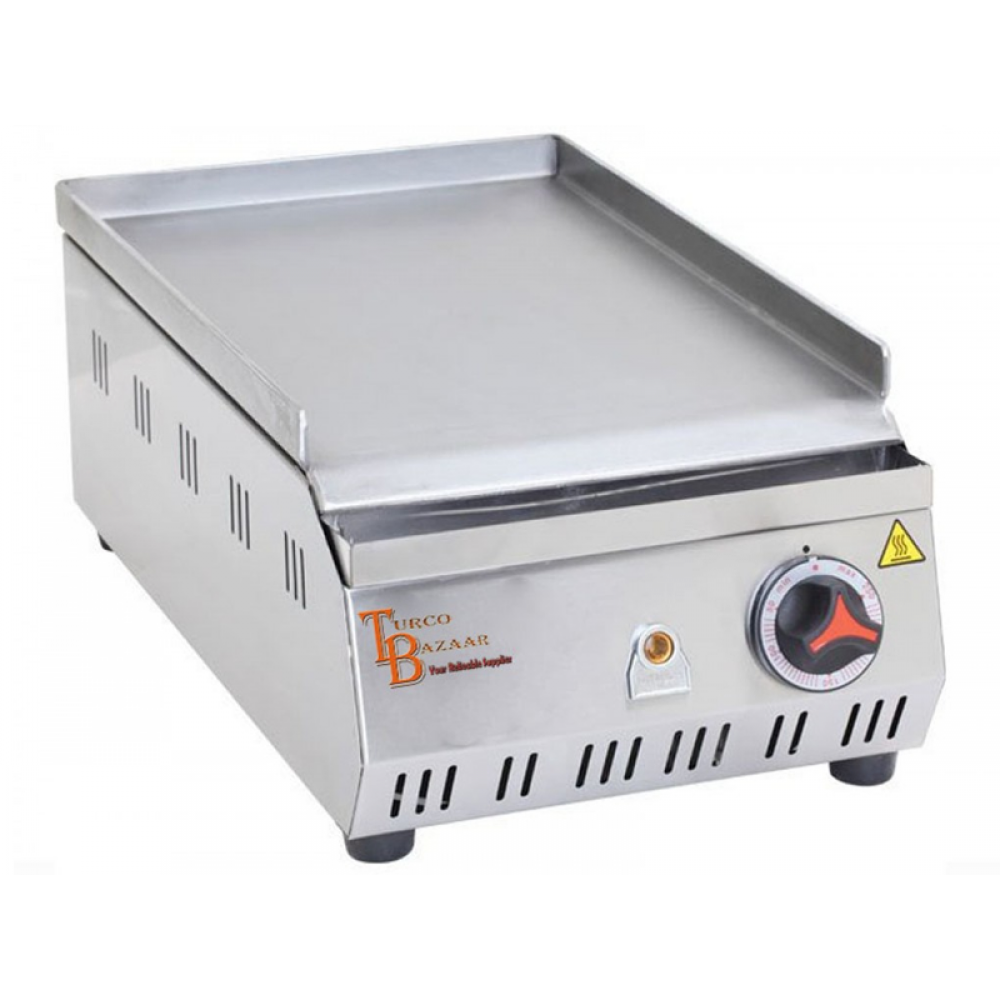 Single Pahse 30 Cm Electric Griddle Smooth Surface Hot Plate