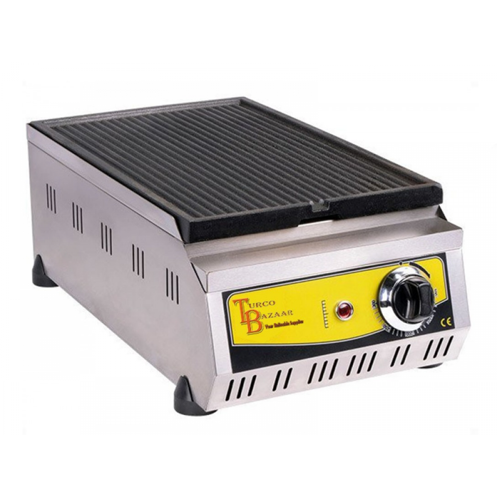 Single Phase 30 Cm Electric Griddle Cast Iron Griddle