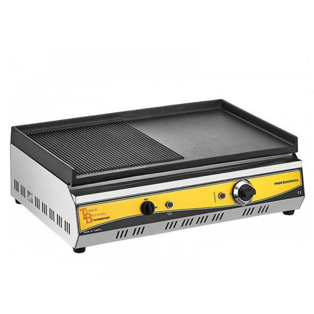 Single Phase 70 Cm Electric Griddle Cast Iron Griddle