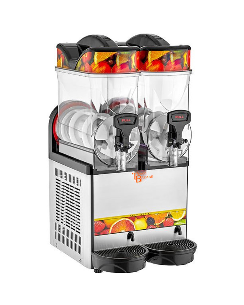 Double Slush Machine Slushie Ice Drink Maker Double Slush Machine Slushie Ice Drink Maker