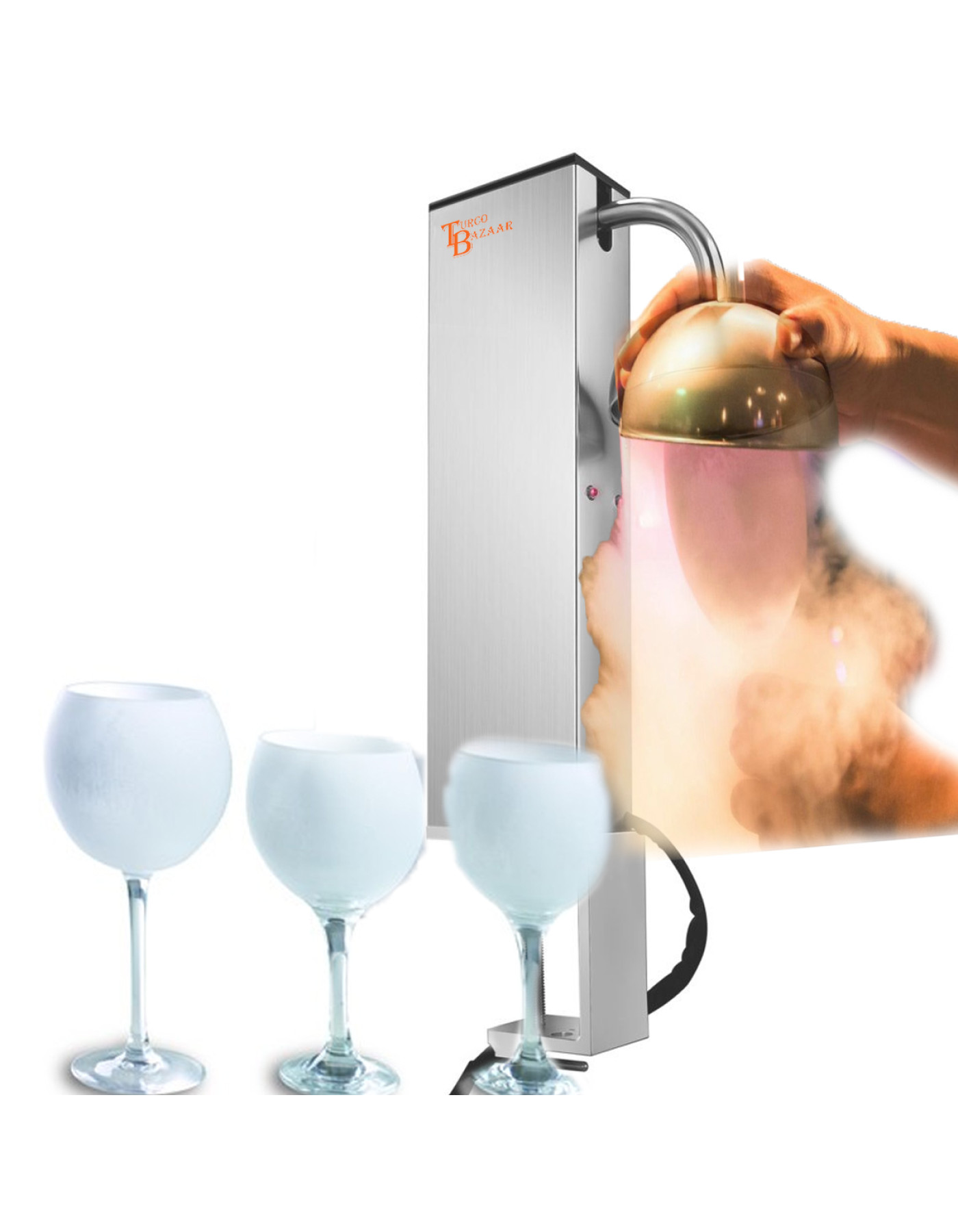 Glass Chiller CO2 Glass Froster for Cups and Glasses Instant