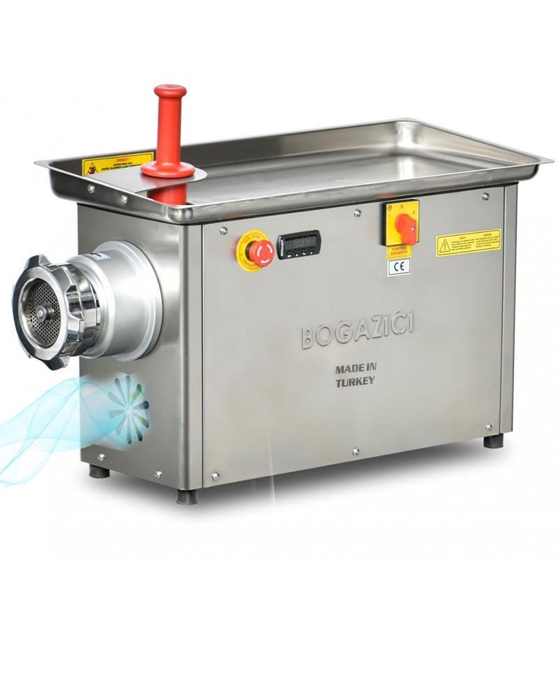 NO 22 Refrigerated Meat Mincer With Cooler Meat Grinder Professional Catering Meat Mincer Boğaziçi No.22 Refrigerated Meat Grinder BKM.22S