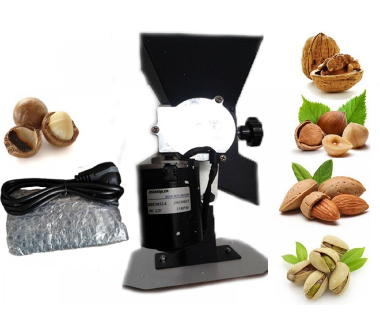 TURCOBAZAAR WORLD S BEST NUTCRACKER Electric Pecan Cracker