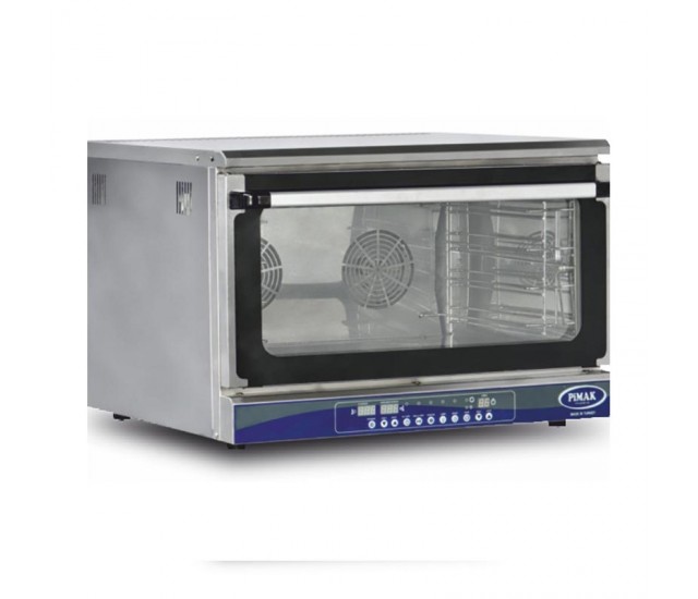 Elektrischer Patisserie-Ofen Digital 4 Bleche 600 x 400 mm Elektrischer Konvektionsofen