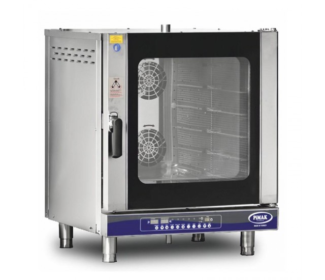 Elektrischer Patisserie-Ofen Digital 10400 Watts 6 Bleche 600 x 400 mm