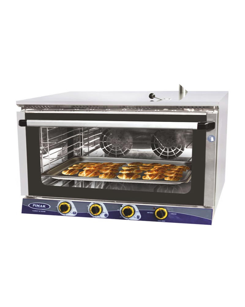 Forno elettrico pasticceria Manuel 4 teglie 600x400mm