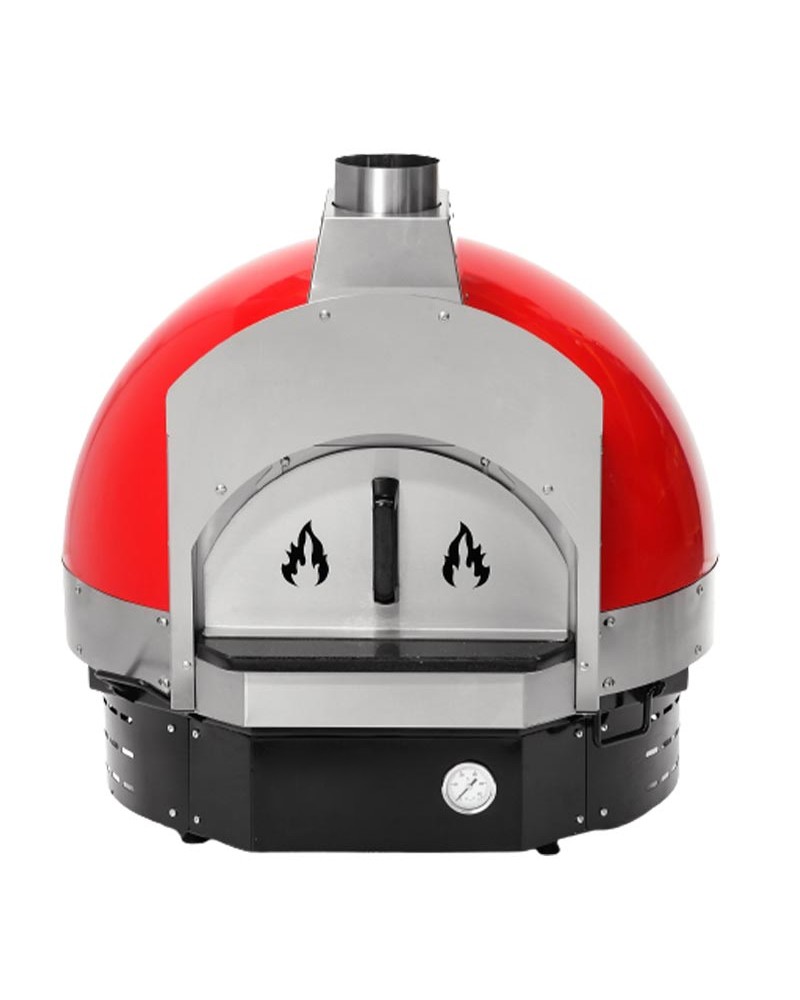 TURCO Wood-Fired Stone Base Pizza Oven – 60 cm Commercial Grade