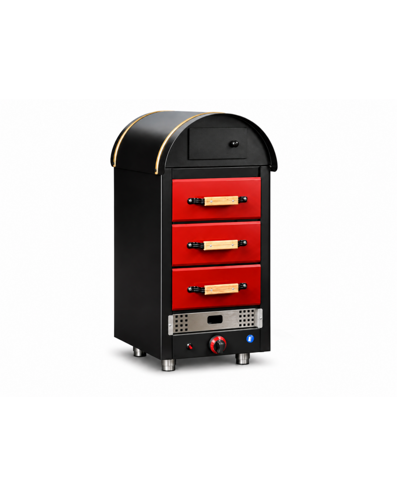 Professional Potato Oven Gas/Electric 36-45 Potatoes/Hour 3 Drawers Professional Potato Oven Gas/Electric 36-45 Potatoes/Hour 3 Drawers