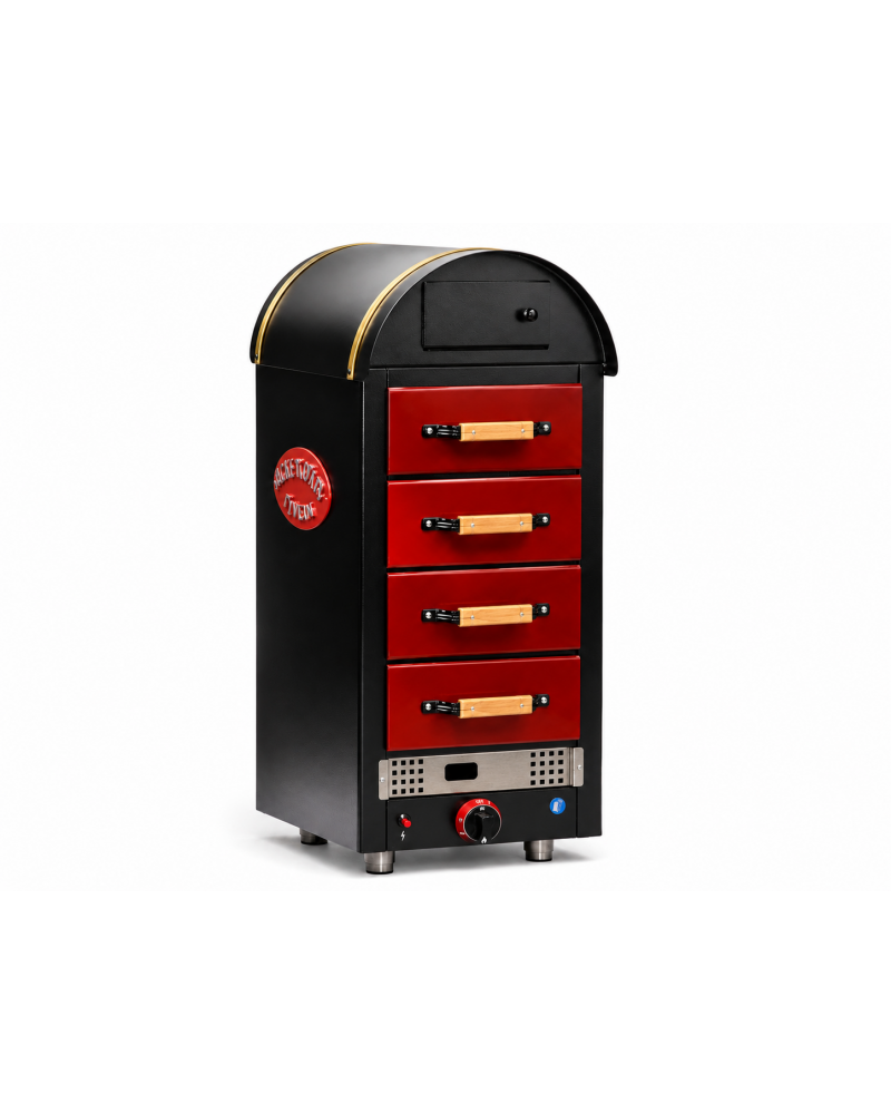 Professional Potato Oven Gas/Electric 50-60 Potatoes/Hour 4 Drawers
