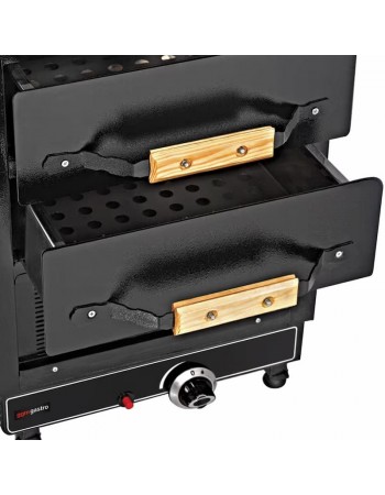 Commercial Gas Jacket Potato & Kumpir Oven  4.9kW  NG/LPG  3645 Potatoes/Hour  3 Drawers  1200mm Height