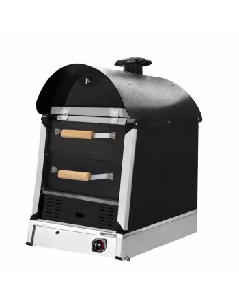 Commercial Gas Jacket Potato Oven  Manual Controls  2 Drawers  NG/Propane | 530  740  1100 mm