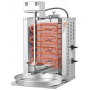 2 Burner ELECTRIC Open Heater Shawarma Grill Machine SPINNING GRILLER Tacos Al Pastor Machine