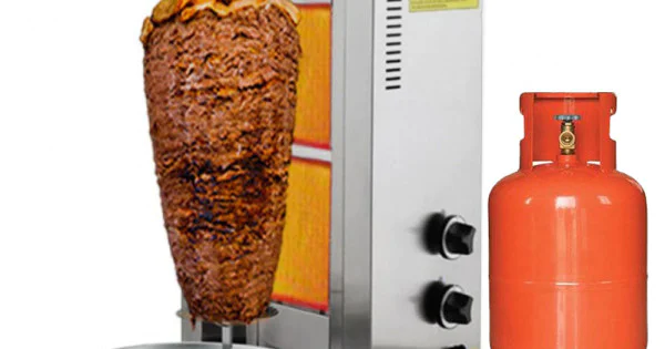 Cooler Depot Trompo Tacos Al Pastor Cooker – Stainless Steel, 2-Burner ...