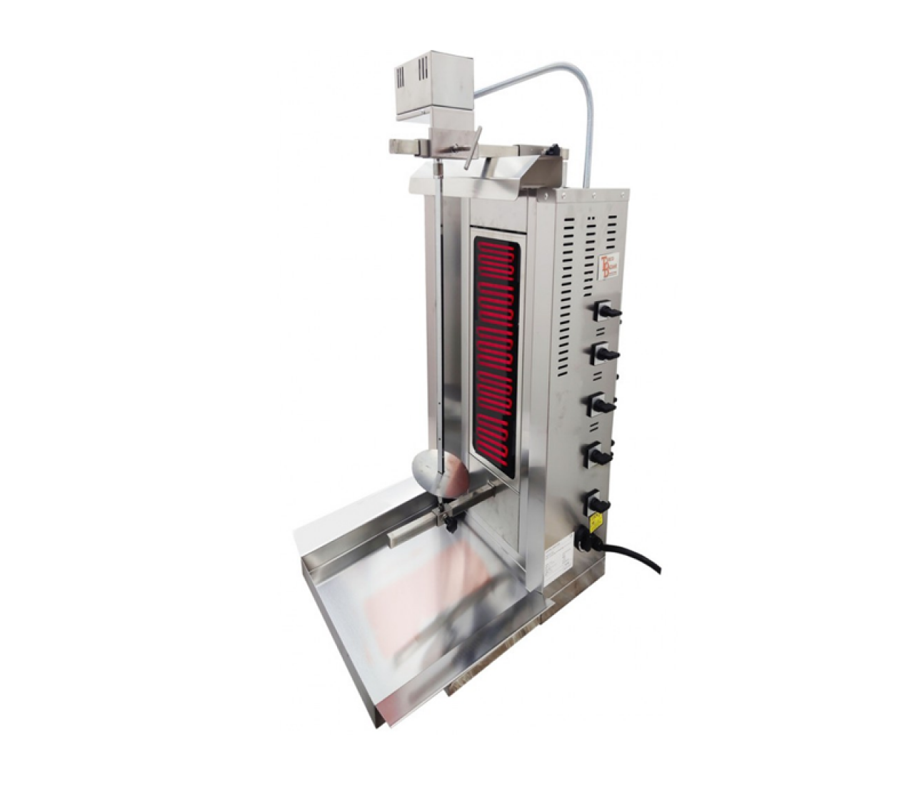 5 Burner Automatic Robax Shawarma Grill Machine Electric