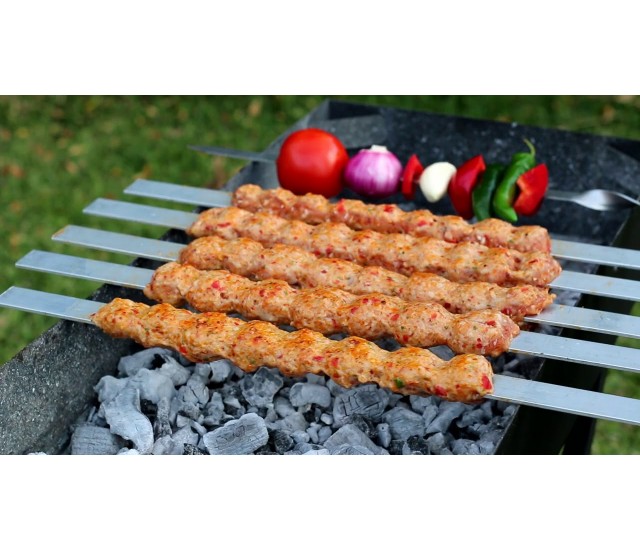 17 Spiedino Kebab Macchina Adana Fornello Kebab Di Carne