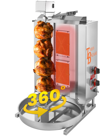 2 Burner Automatic spinning Shawarma Machine Spinning Griller 24.000 BTU Tacos Al Pastor Machine 2 Burner Automatic spinning Shawarma Machine Spinning Griller 24.000 BTU Tacos Al Pastor Machine
