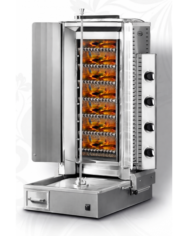 M077-L3 Lava Stone Heated Shawarma Machine M077-L3 Lava Stone Heated Shawarma Machine