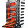 TURCO-PIMAK M077-4AK Premium Stainless Steel Shawarma Grill | Commercial Doner Kebab Machine