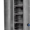 M077 4-Burner Charcoal Doner Shawarma Kebab Grill Machine | 20kW Commercial Vertical Rotisserie