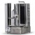 TURCOBAZAAR Shawarma Robot Machine Automatic Doner Robot Automatic Shawarma Cutting Machine 4 Stove Electric