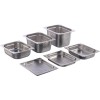 Stainless steel Gastronorm Pan Perforated GN1/2 Depth 20mm |  81220P