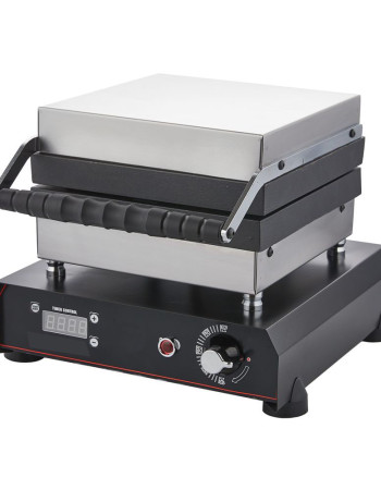 Belgian Waffle Maker REMOVABLE PLATE Hearth Shape 230V Non-Stick Waffle Machine 16 Cm