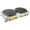 Professional Electric Crepe Maker | Double 40cm Non-Stick Plates – 5000W