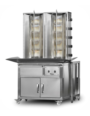 DO2/M077-X5+5 Shawarma Machine at Trolley DO2/M077-X5+5 Shawarma Machine at Trolley