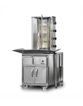 DO7/M077-X4 Shawarma Machine at Trolley DO7/M077-X4 Shawarma Machine at Trolley