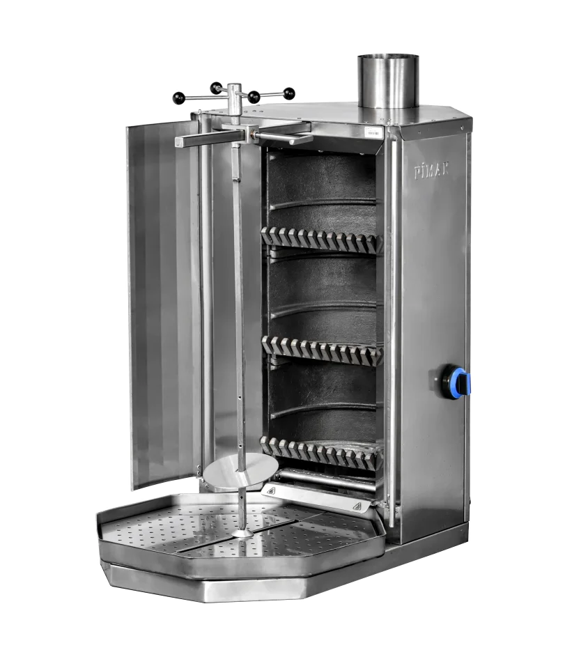 M077-K3 Charcoal Heated Shawarma Machine