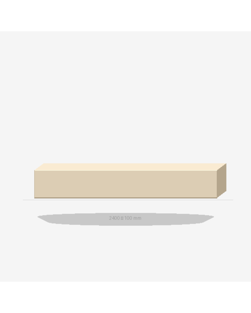 Floor plinth 2400*100 BIEGE HG Floor plinth 2400*100 BIEGE HG