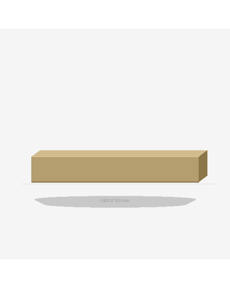 Floor plinth 2400*100 SAFARI HG