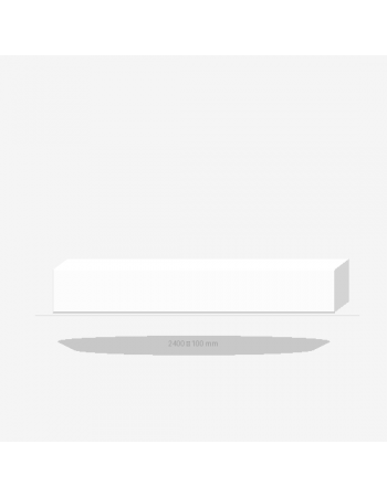 Floor plinth 2400*100 WHITE Floor plinth 2400*100 WHITE