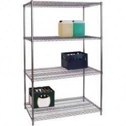 Chrome-Wire-Shelving-Units