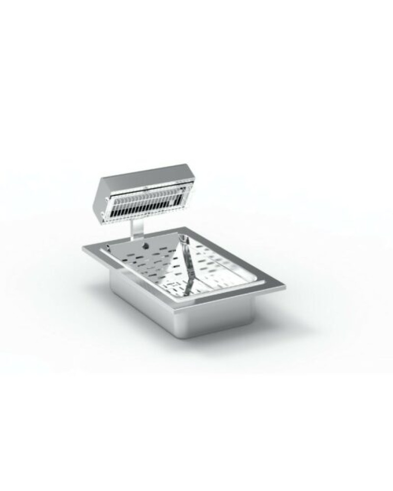 651105 - FriFri Silofrit Electric Built-in Chip Scuttle - W 400 mm - 0.65 kW