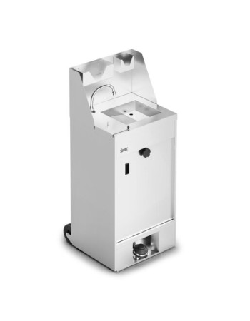 F63/502 - IMC IMClean High Capacity Mobile Hand Wash Station with Splashback, Soap & Paper Towel Holder - W 515mm - 3.0kW F63/502 - IMC IMClean High Capacity Mobile Hand Wash Station with Splashback, Soap & Paper Towel Holder - W 515mm - 3.0kW