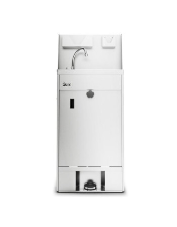 F63/502 - IMC IMClean High Capacity Mobile Hand Wash Station with Splashback, Soap & Paper Towel Holder - W 515mm - 3.0kW F63/502 - IMC IMClean High Capacity Mobile Hand Wash Station with Splashback, Soap & Paper Towel Holder - W 515mm - 3.0kW