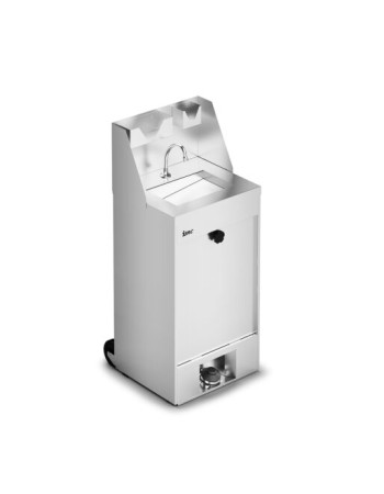 F63/503 - IMC IMClean Mobile Hand Wash Station without Heater - inc. S/back, Soap & Paper Towel Holder - W 520 mm F63/503 - IMC IMClean Mobile Hand Wash Station without Heater - inc. S/back, Soap & Paper Towel Holder - W 520 mm